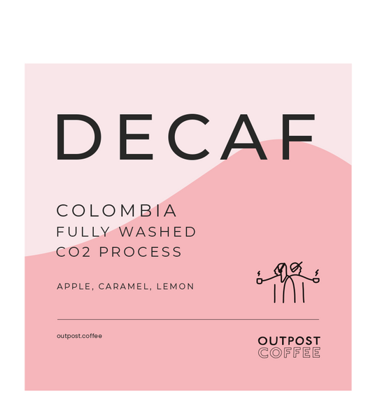 Decaf, Colombia, Washed, CO2 Process