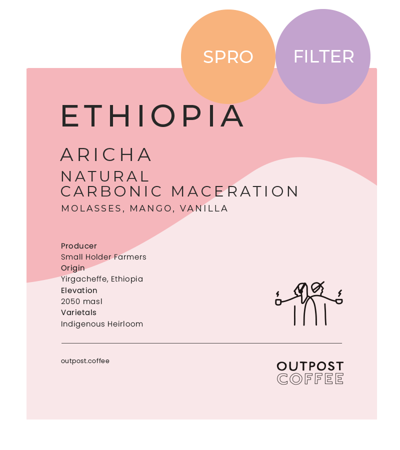 Aricha, Natural Carbonic Maceration, Ethiopia