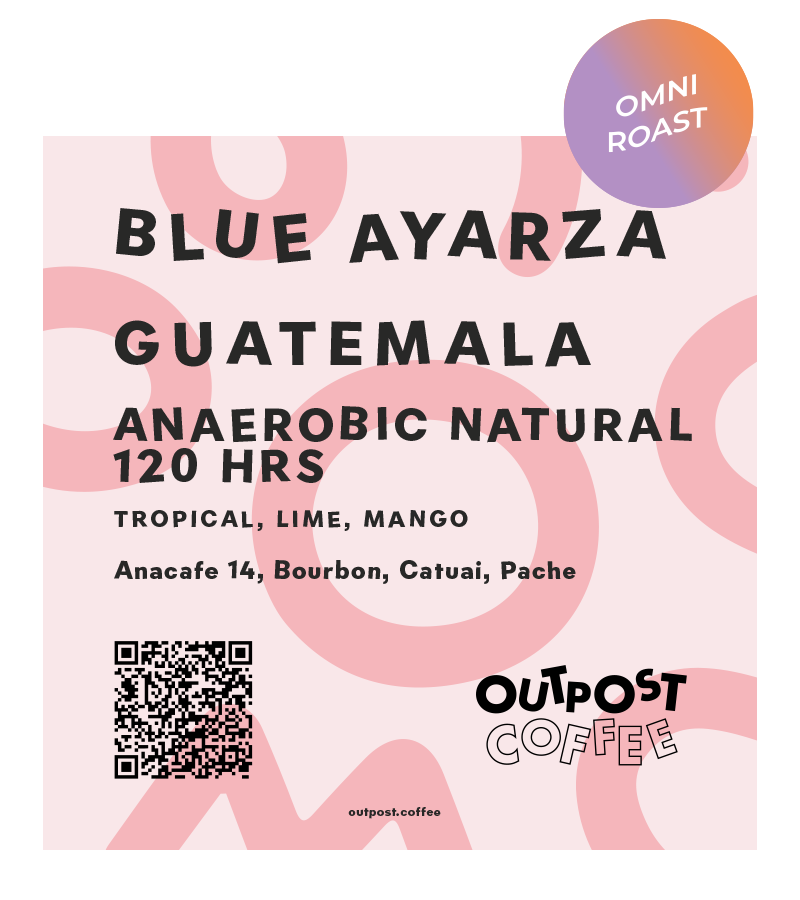 Blue Ayarza, Anaerobic Natural 120hrs fermentation, Guatemala