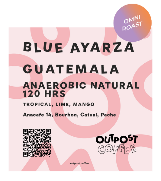 Blue Ayarza, Anaerobic Natural 120hrs fermentation, Guatemala