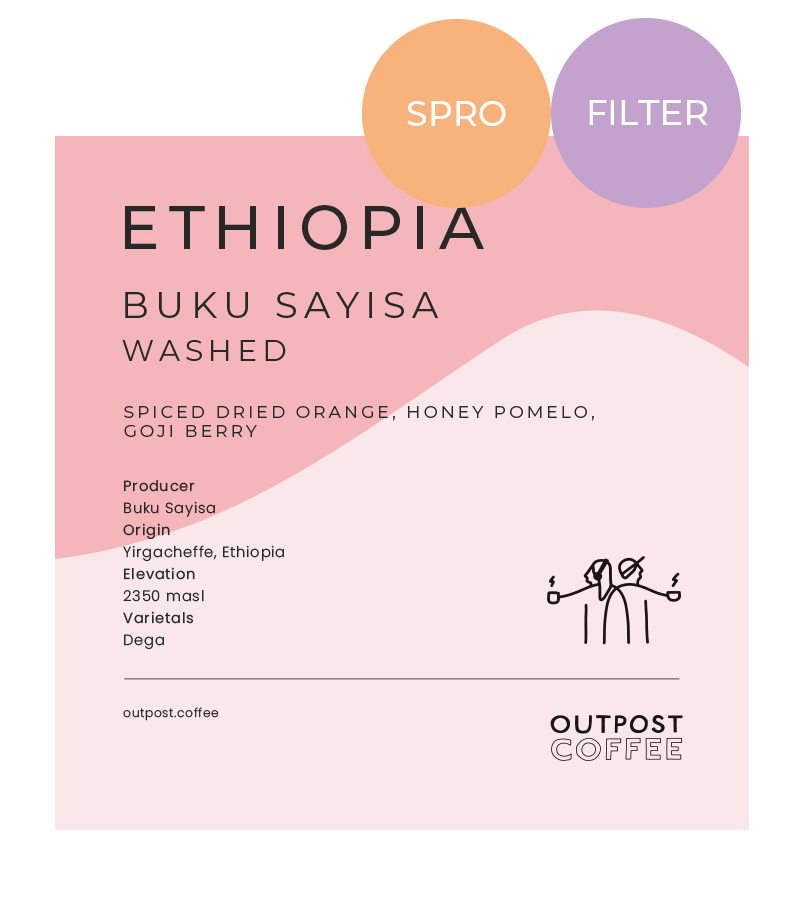 Buku Sayisa, Washed, Ethiopia