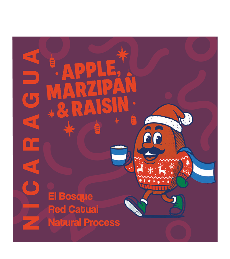 CHRISTMAS COFFEE, El Bosque, Natural, Nicaragua