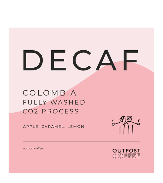 Decaf, Colombia, Washed, CO2 Process