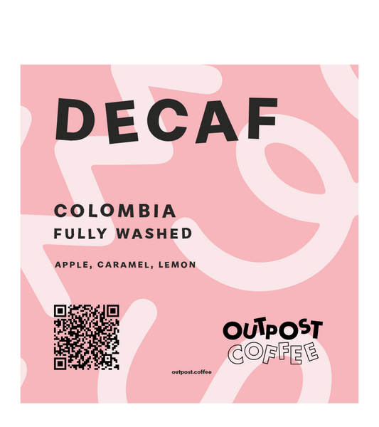 Decaf, Colombia, Washed, CO2 Process