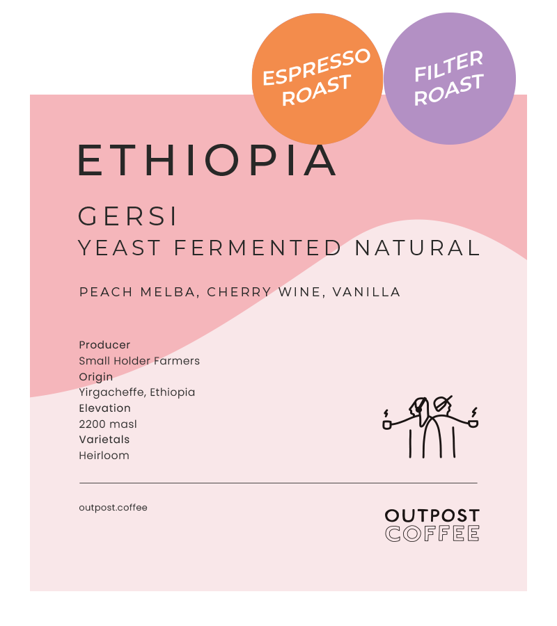 Gersi, Yeast Fermented Natural, Ethiopia