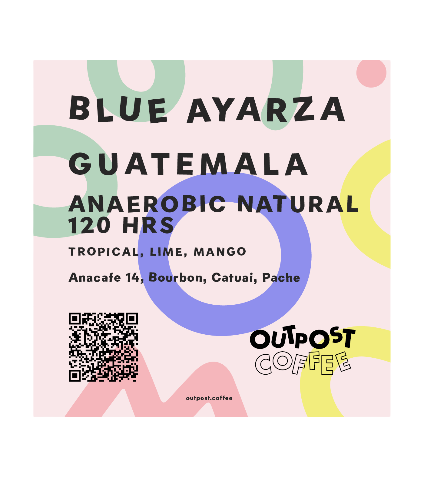 Photo of Blue Ayarza, Anaerobic Natural 120hrs fermentation, Guatemala