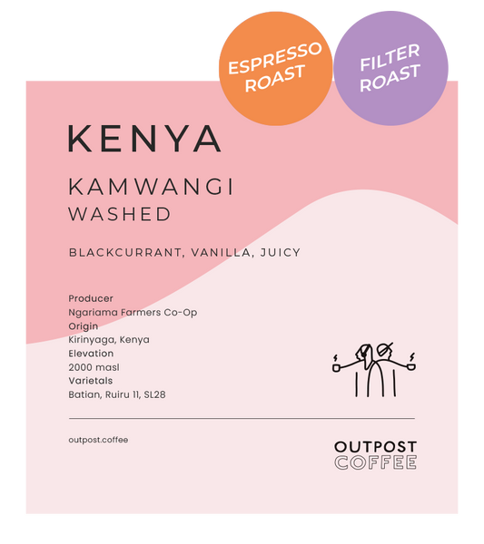 Kamwangi, Washed, Kenya