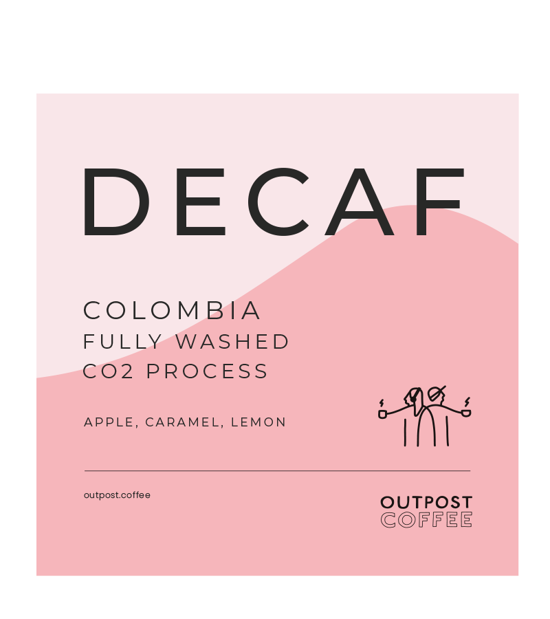 Decaf, Colombia, Washed, CO2 Process