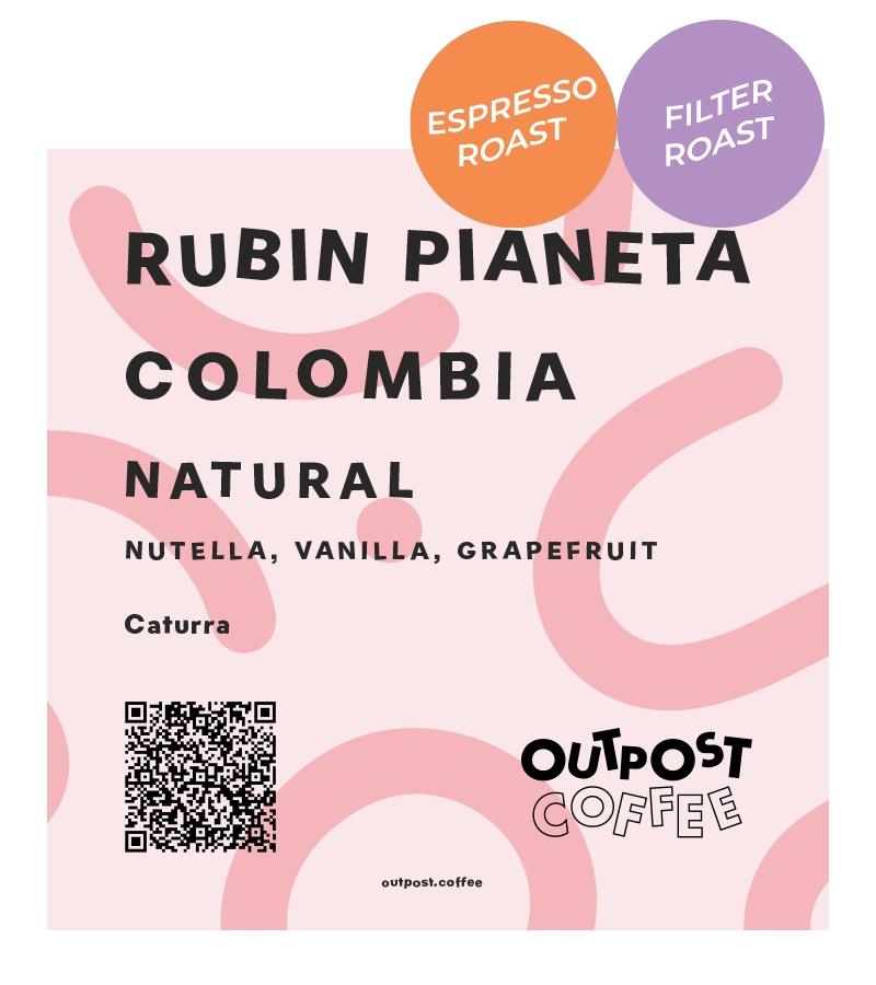 Rubin Pianeta, Natural, Colombia