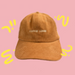 'Coffee Lover' 6 panel cord cap